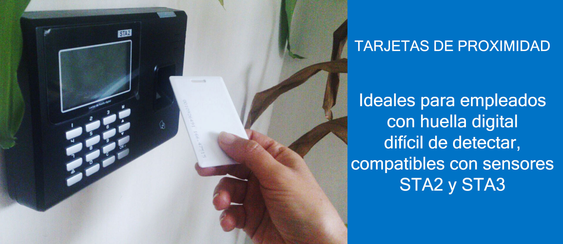 Tarjetas de proximidad